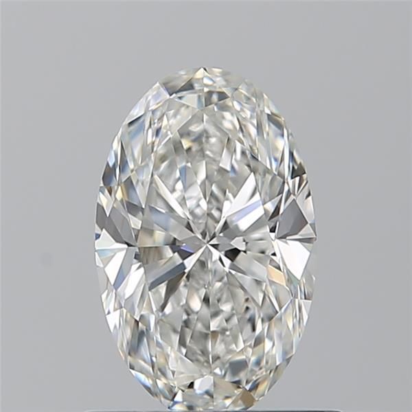 Oval Natural Diamond 0.90ct G IF