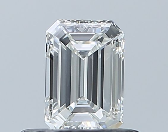 Emerald Natural Diamond 0.46ct H VS1