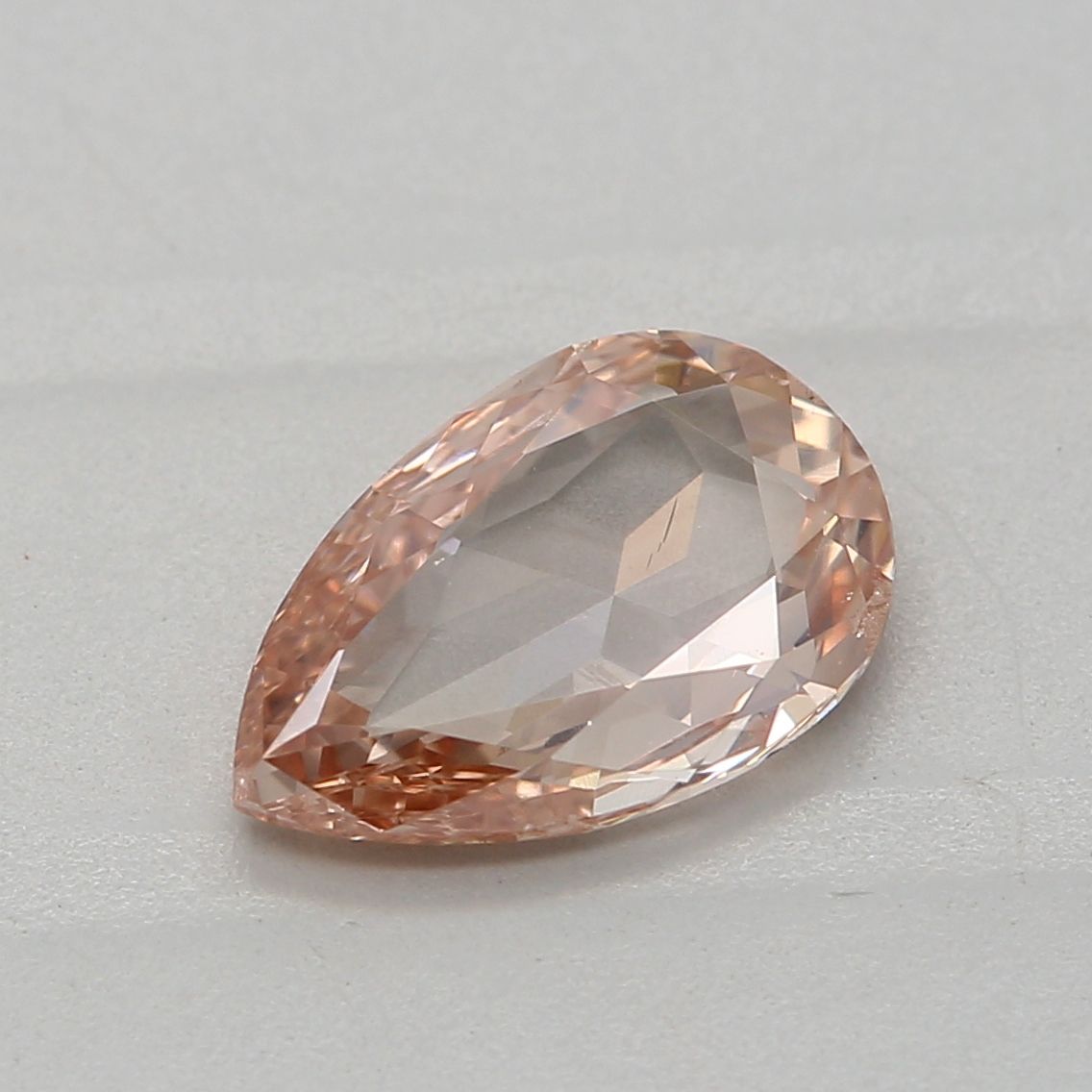 Pear Fancy Brown Pink Natural Diamond 0.49ct SI1 loose diamond