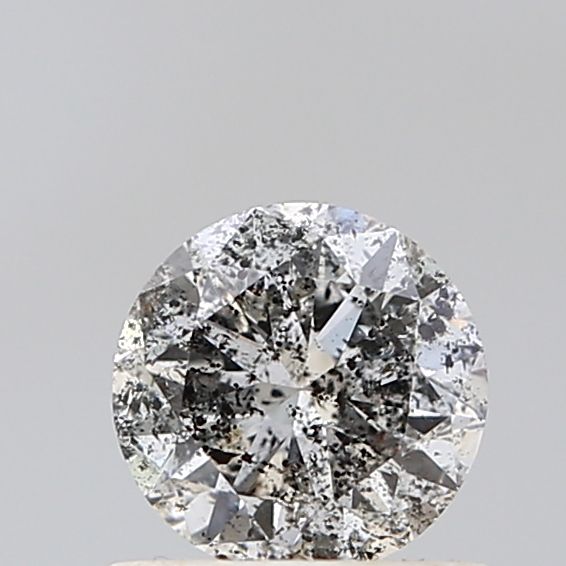 Round Salt And Pepper Natural Diamond 0.62ct VVS2 loose diamond
