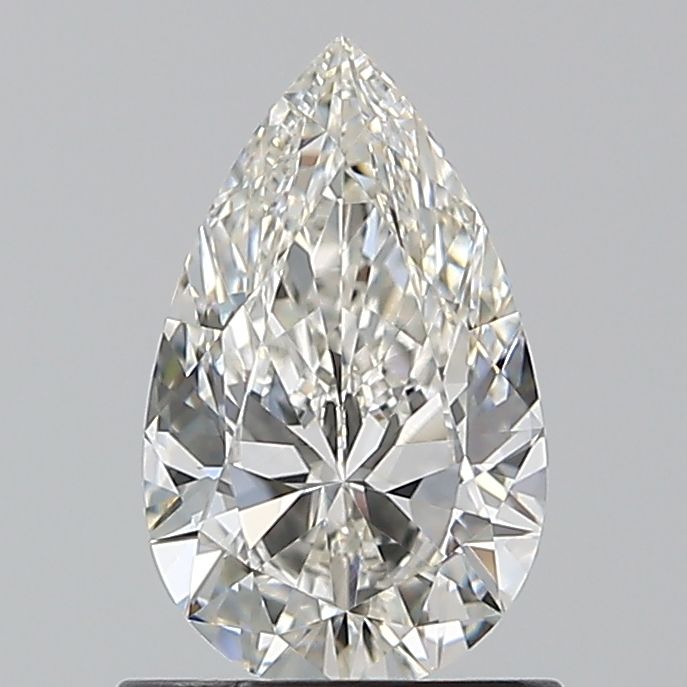 Pear Natural Diamond 0.91ct I VVS1
