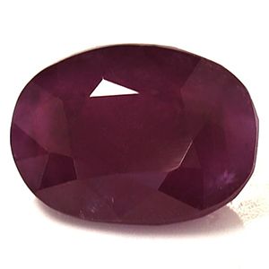 Oval Red Ruby 3.8ct loose gemstone