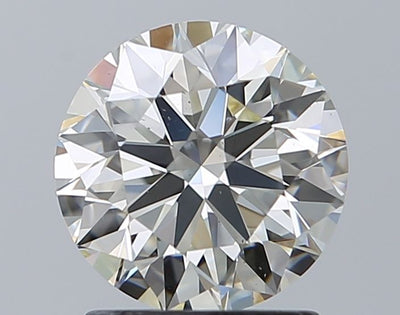 Round Natural Diamond 1.56ct I VS2