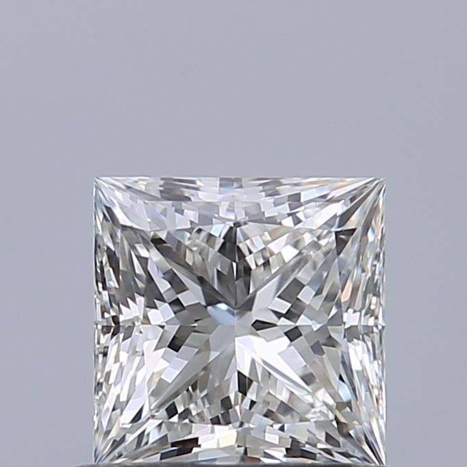 Princess Natural Diamond 0.71ct F IF