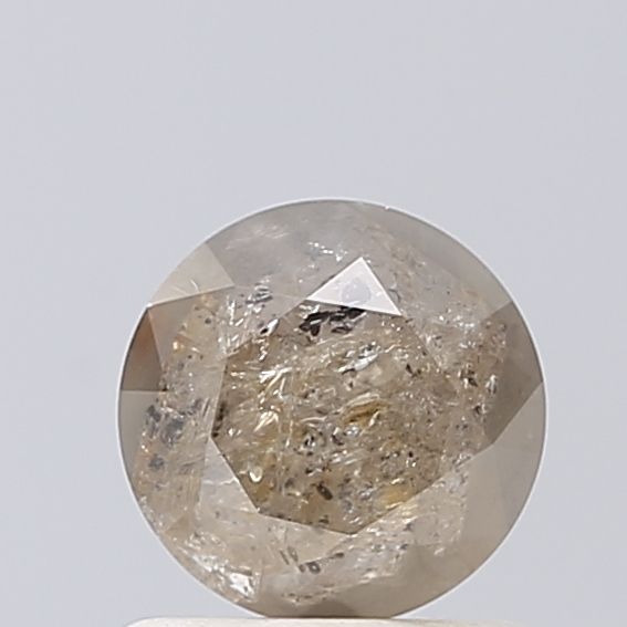 Round Salt And Pepper Natural Diamond 0.81ct VVS2 loose diamond