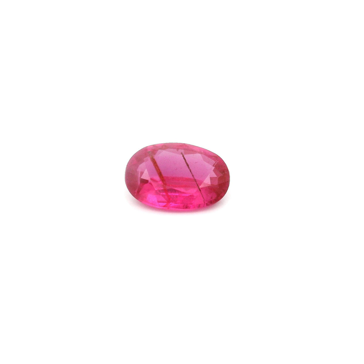 Oval Red Ruby 0.85ct loose gemstone