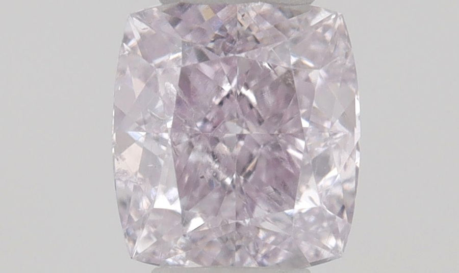 Cushion Fancy Pink Purple Natural Diamond 0.26ct SI2 loose diamond