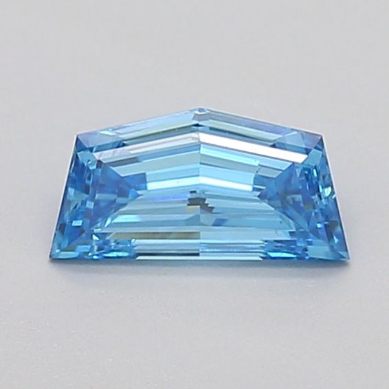 Pentagonal Fancy Vivid Blue Lab-grown Diamond 0.51ct VS1 loose diamond