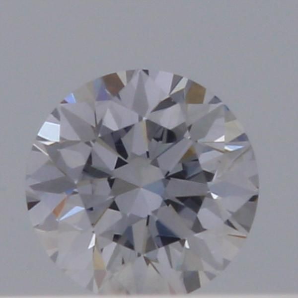 Round Fancy Light Gray Natural Diamond 0.12ct loose diamond