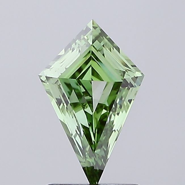 Kite Fancy Vivid Green Lab-grown Diamond 1.03ct VVS2 loose diamond