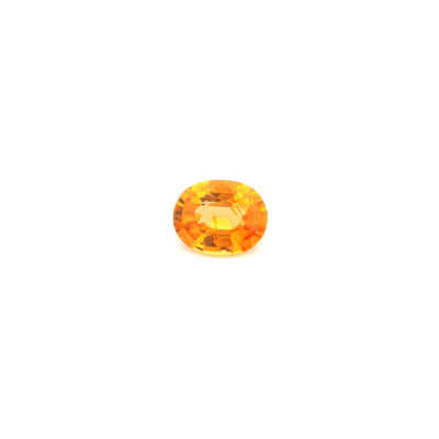 Oval Orange Garnet 0.83ct loose gemstone