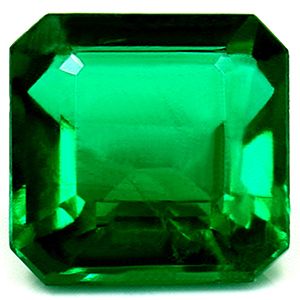 Emerald Green Emerald 0.85ct loose gemstone