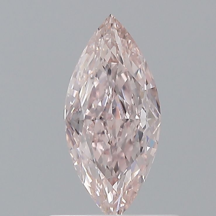 Marquise Fancy Light Orangey Pink Natural Diamond 0.58ct VVS1 loose diamond