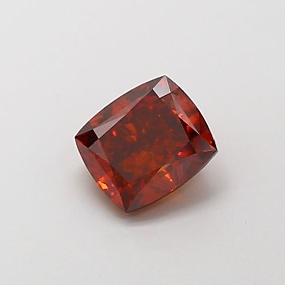 Cushion Fancy Deep Orange Lab-grown Diamond 1.1ct VS1 loose diamond