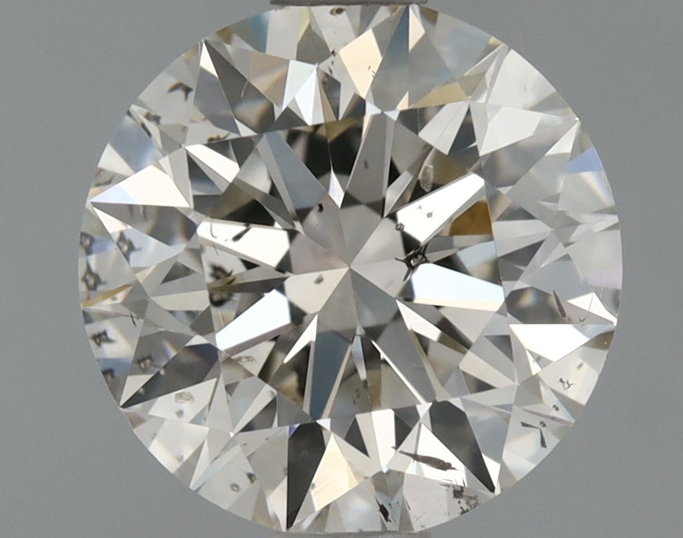Round Brown Natural Diamond 1.31ct SI2 loose diamond