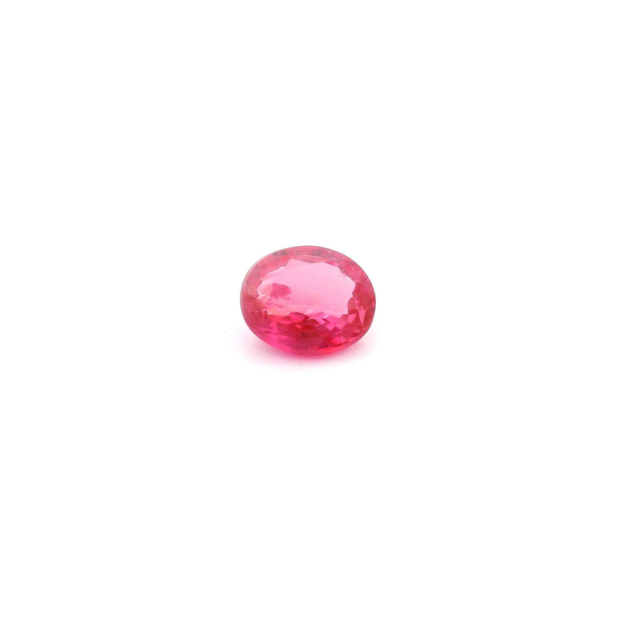 Oval Red Ruby 0.63ct loose gemstone
