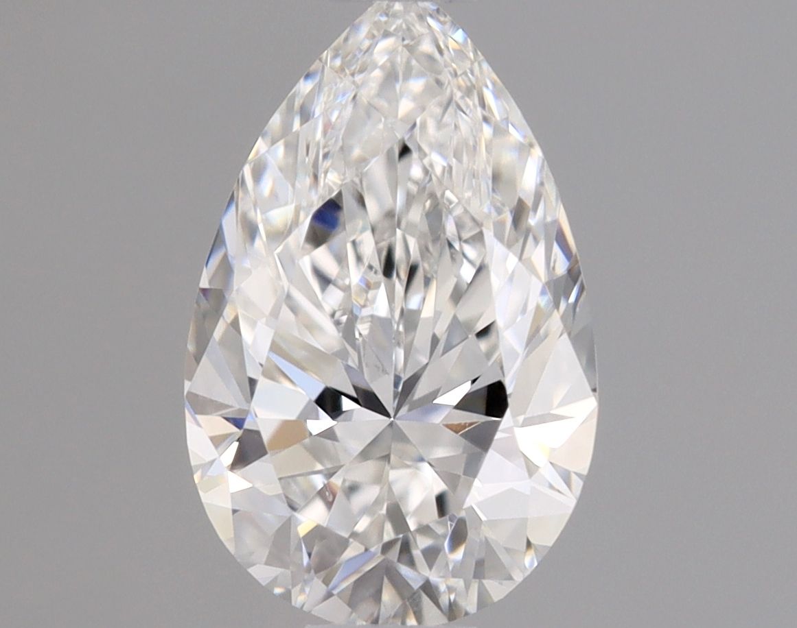 Pear Natural Diamond 0.49ct E VS2