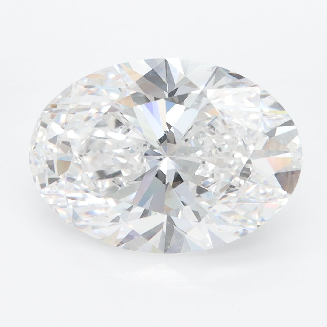 Oval Lab-Grown Diamond 3.98ct D FL