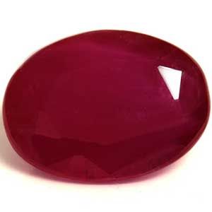Oval Red Ruby 1.71ct loose gemstone