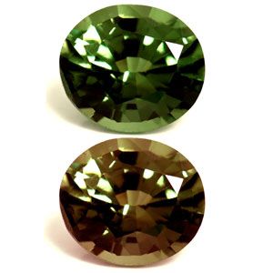 Oval Green Alexandrite 0.45ct loose gemstone