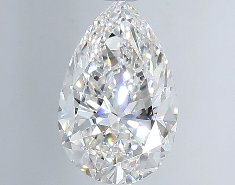 Pear Natural Diamond 1.00ct F IF