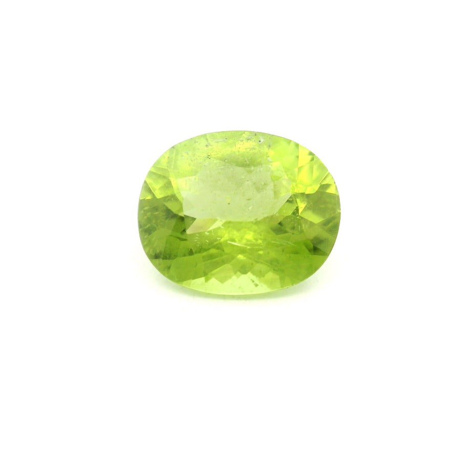 Oval Green Peridot 3.35ct loose gemstone