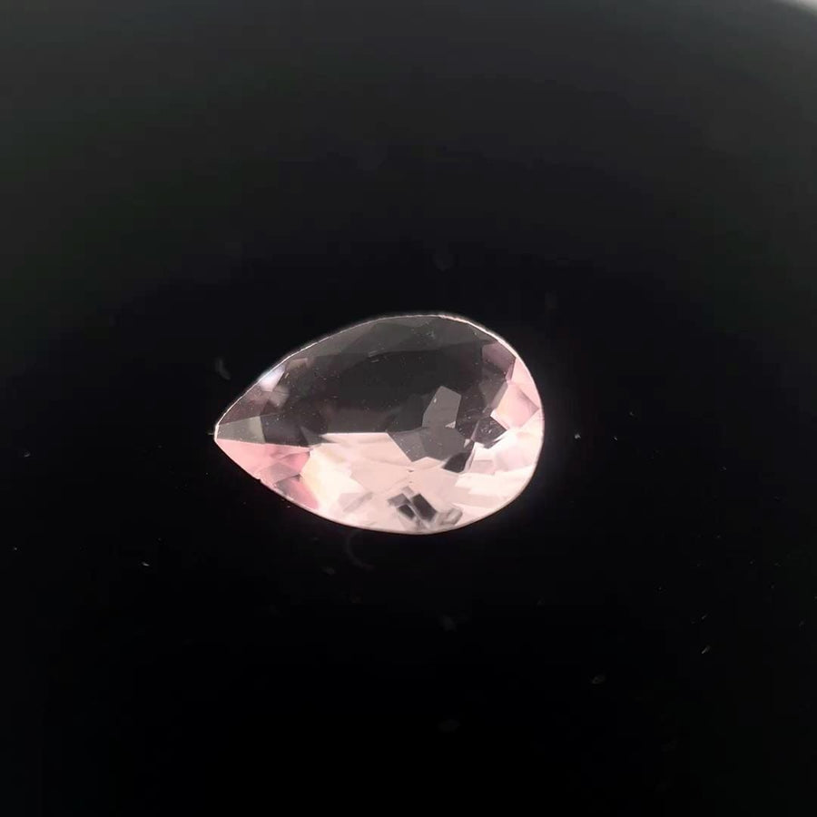 Pear Pink Morganite 1.36ct loose gemstone