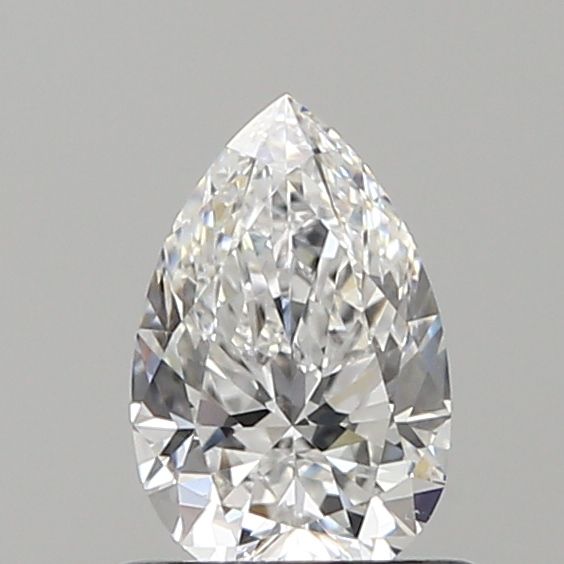 Pear Natural Diamond 0.62ct D VS1