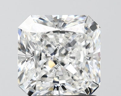 Square Radiant Lab-Grown Diamond 2.04ct D VVS1