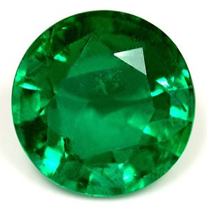 Round Green Emerald 2.04ct loose gemstone