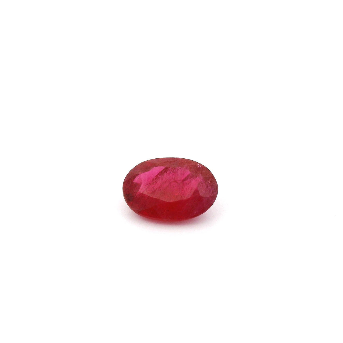 Oval Red Ruby 0.88ct loose gemstone