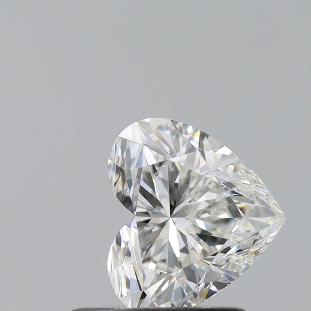 Heart Natural Diamond 0.77ct H VS1