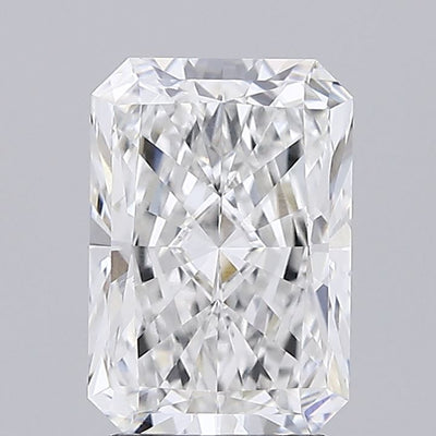 Radiant Lab-Grown Diamond 2.74ct D IF