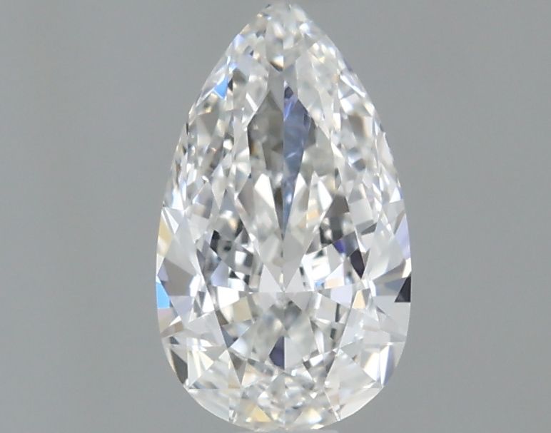 Pear Natural Diamond 0.31ct F IF
