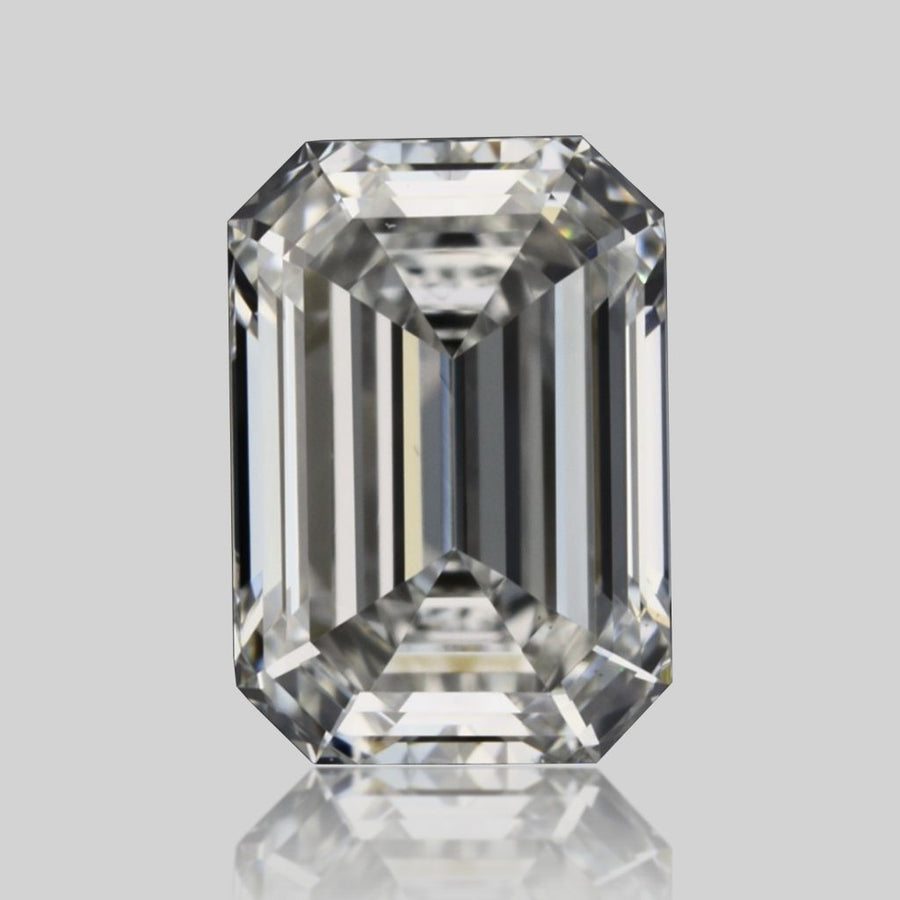 Emerald Natural Diamond 0.41ct E VS1