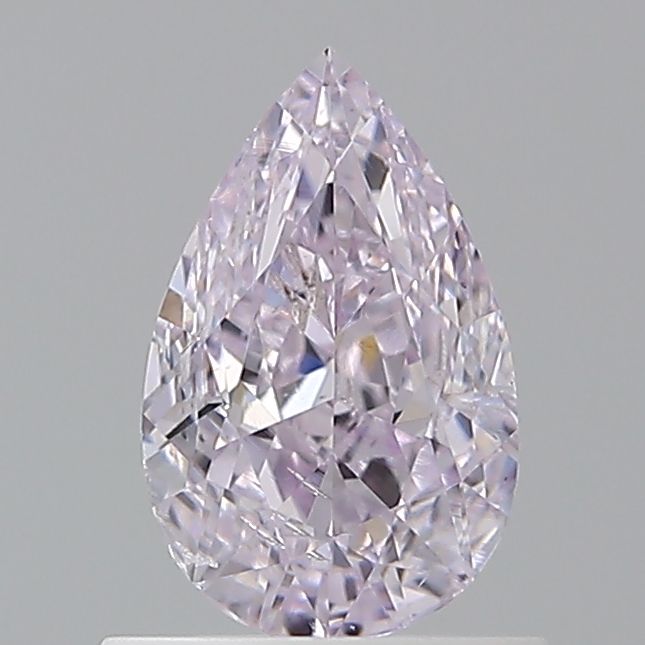 Pear Fancy Light Pinkish Purple Natural Diamond 1.01ct SI2 loose diamond