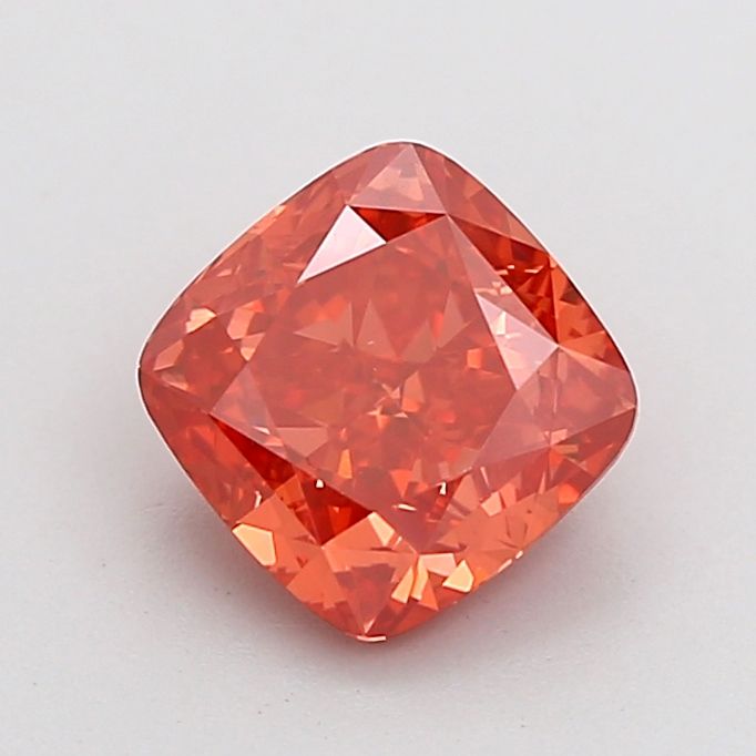 Cushion Fancy Vivid Red Lab-grown Diamond 1.55ct VS1 loose diamond