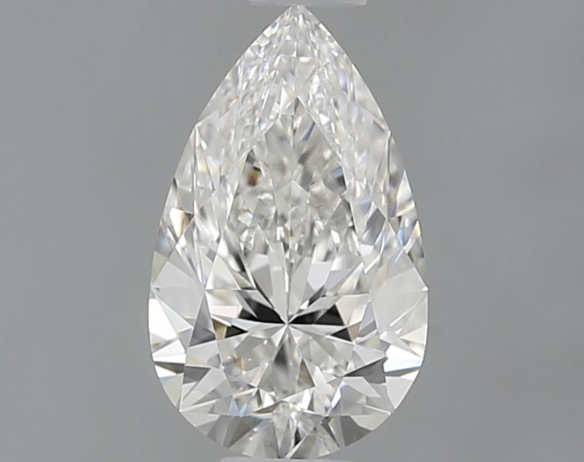 Pear Natural Diamond 0.50ct G IF
