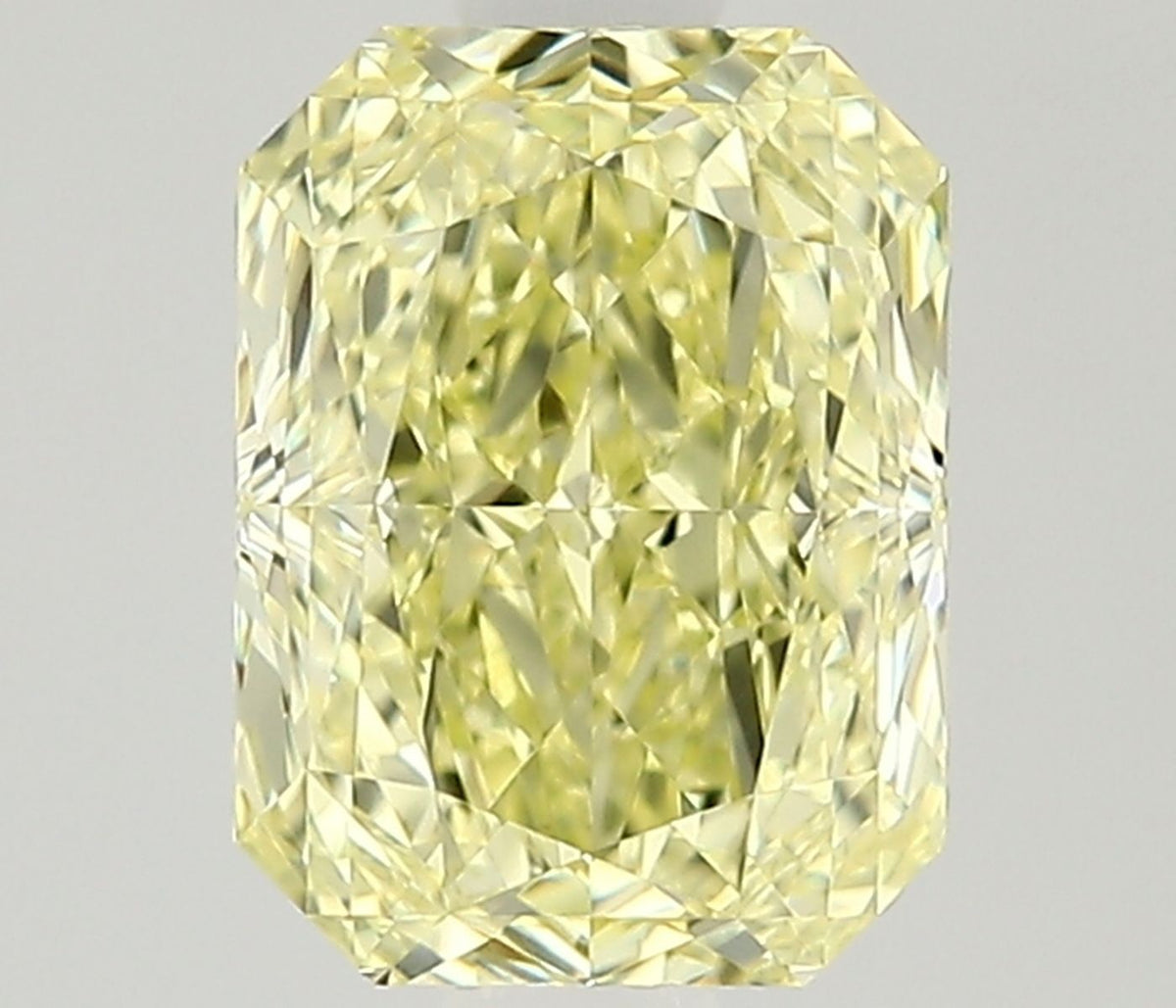 Radiant Fancy Yellow Natural Diamond 1.06ct VVS2 loose diamond