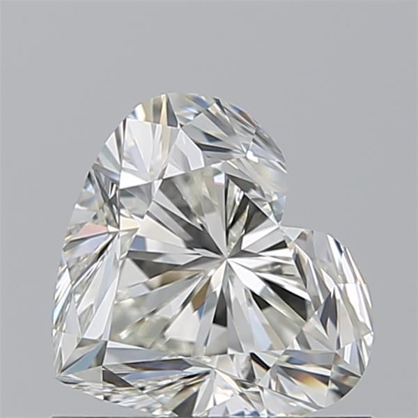 Heart Natural Diamond 0.90ct J VVS2