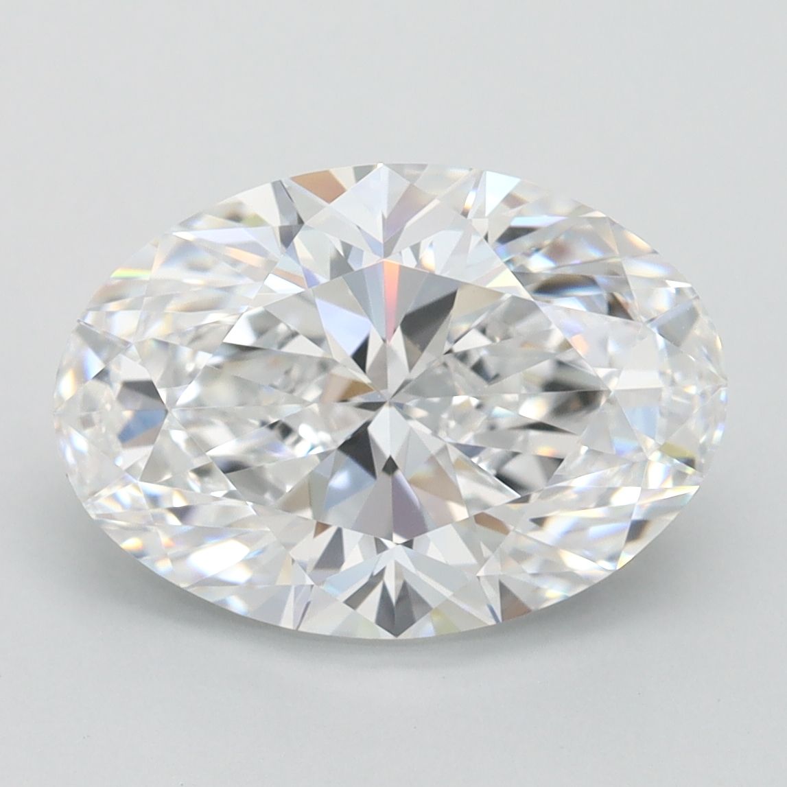 Oval Lab-Grown Diamond 3.10ct D IF