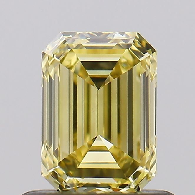 Emerald Fancy Brownish Yellow Natural Diamond 0.62ct VS2 loose diamond
