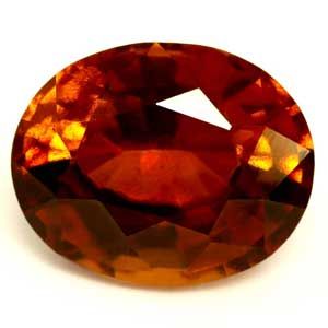 Oval Orange Garnet 2.13ct loose gemstone