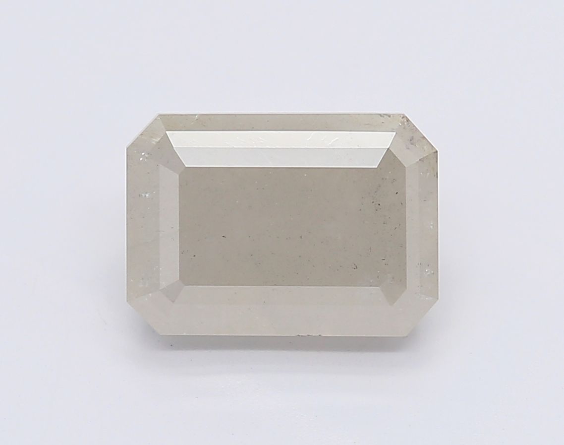 Emerald Fancy Light Gray Natural Diamond 2.62ct loose diamond
