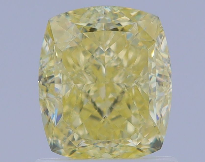 Cushion Fancy Yellow Natural Diamond 1.29ct VS2 loose diamond