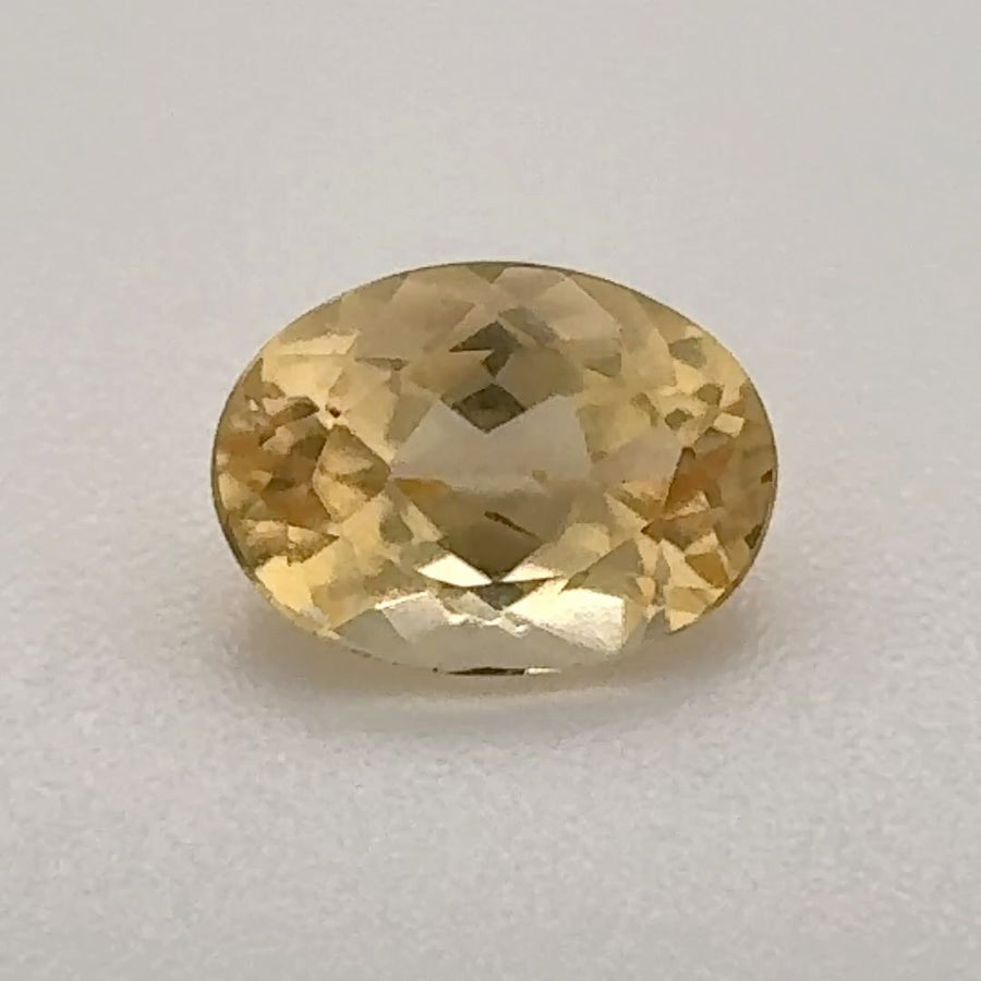 Oval Yellow Topaz 0.88ct loose gemstone