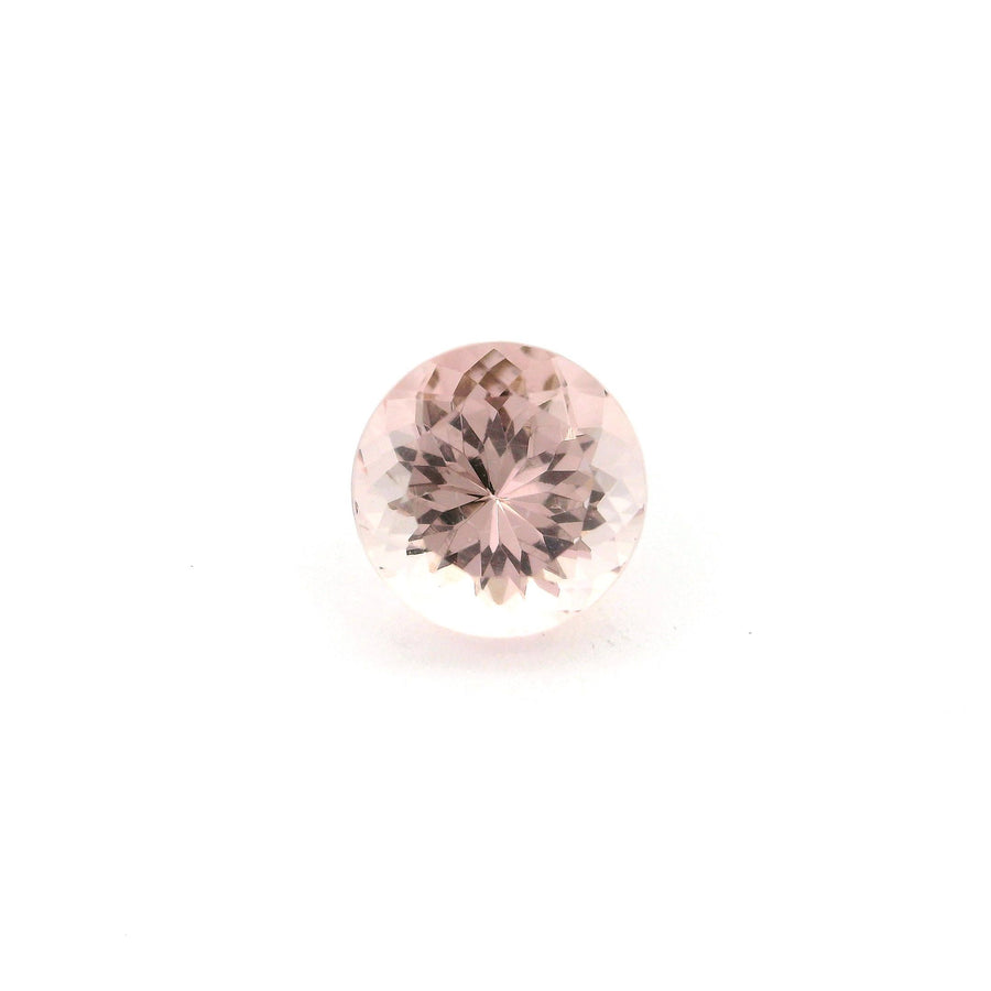Round Pink Morganite 2.49ct loose gemstone