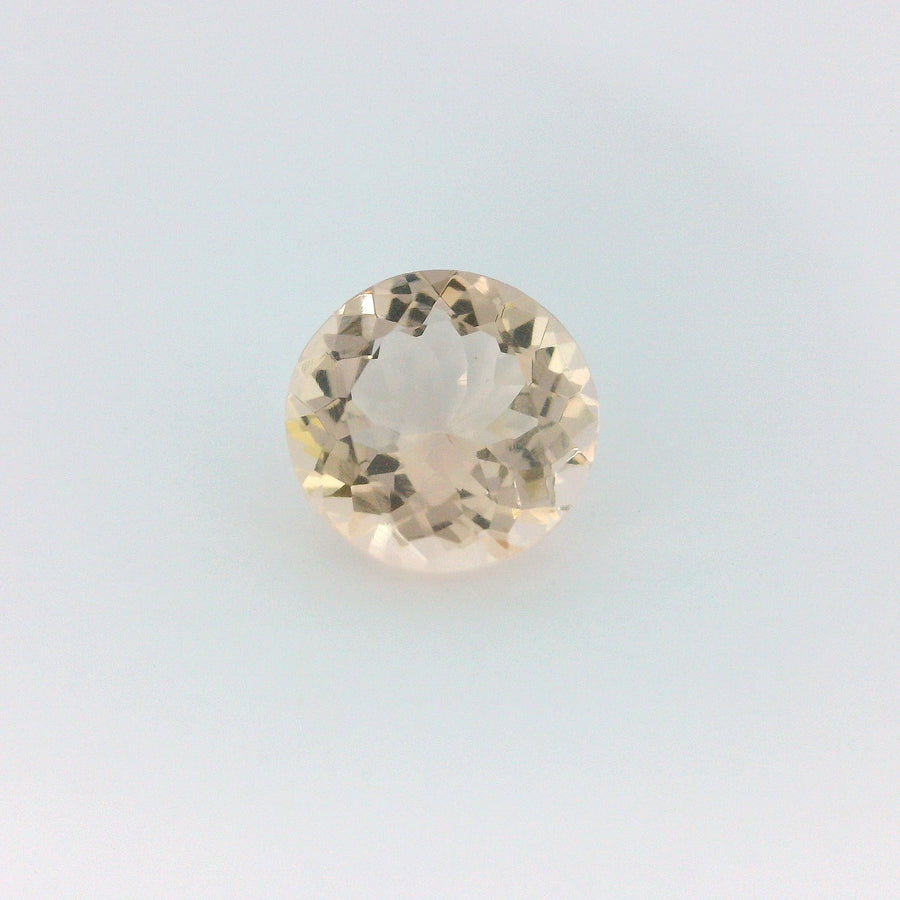 Round Pink Morganite 2.33ct loose gemstone