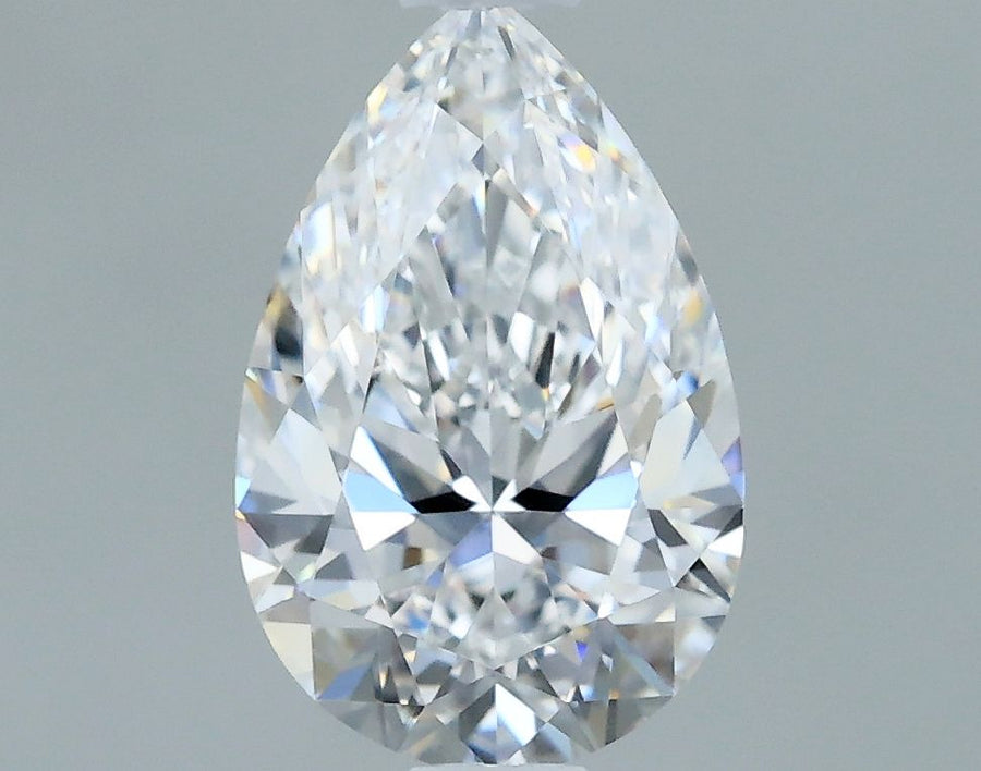 Pear Natural Diamond 0.73ct D IF