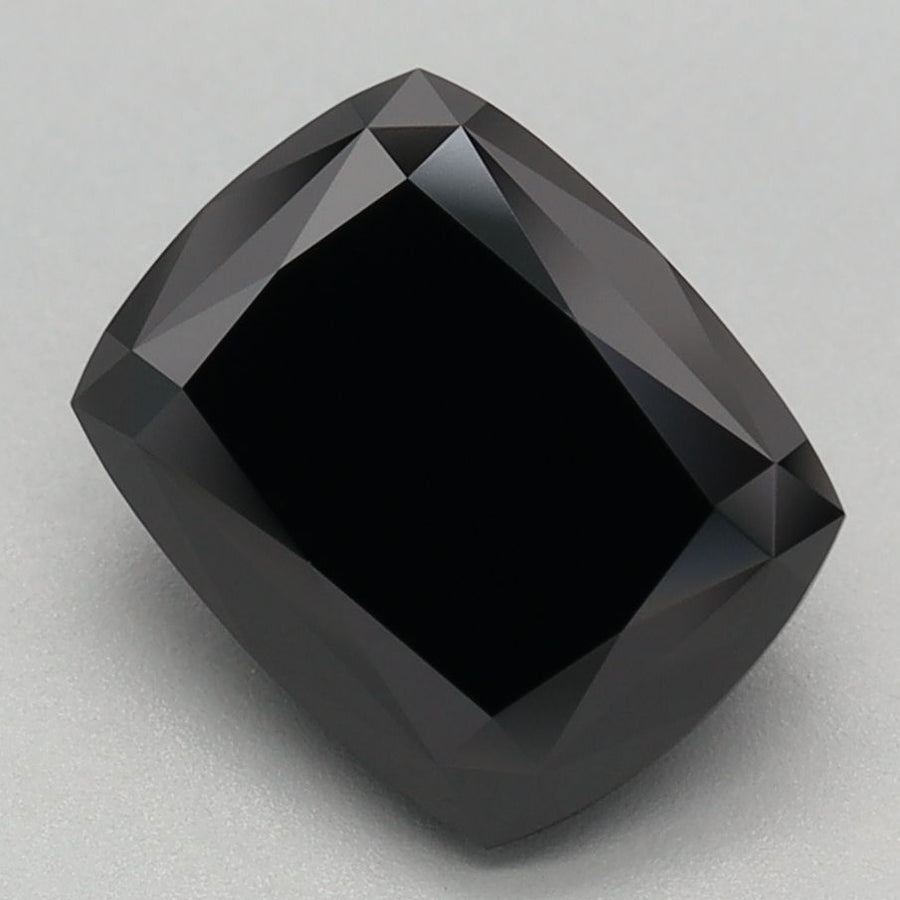 Cushion Fancy Black Lab-grown Diamond 2.42ct loose diamond